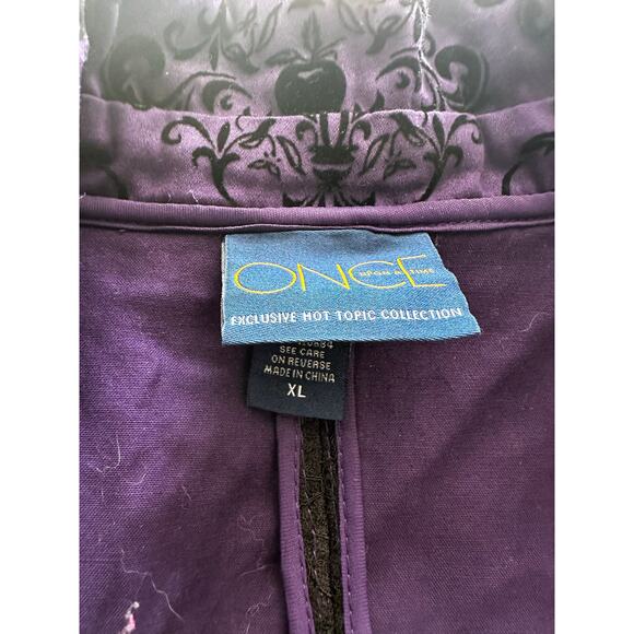 Once Upon A Time Regina goth Purple Dress Plus Size - Picture 5 of 6